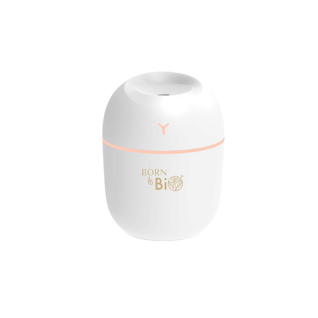 White portable humidifier