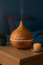 Diffuseur d'huiles essentielles aspect Bois Clair