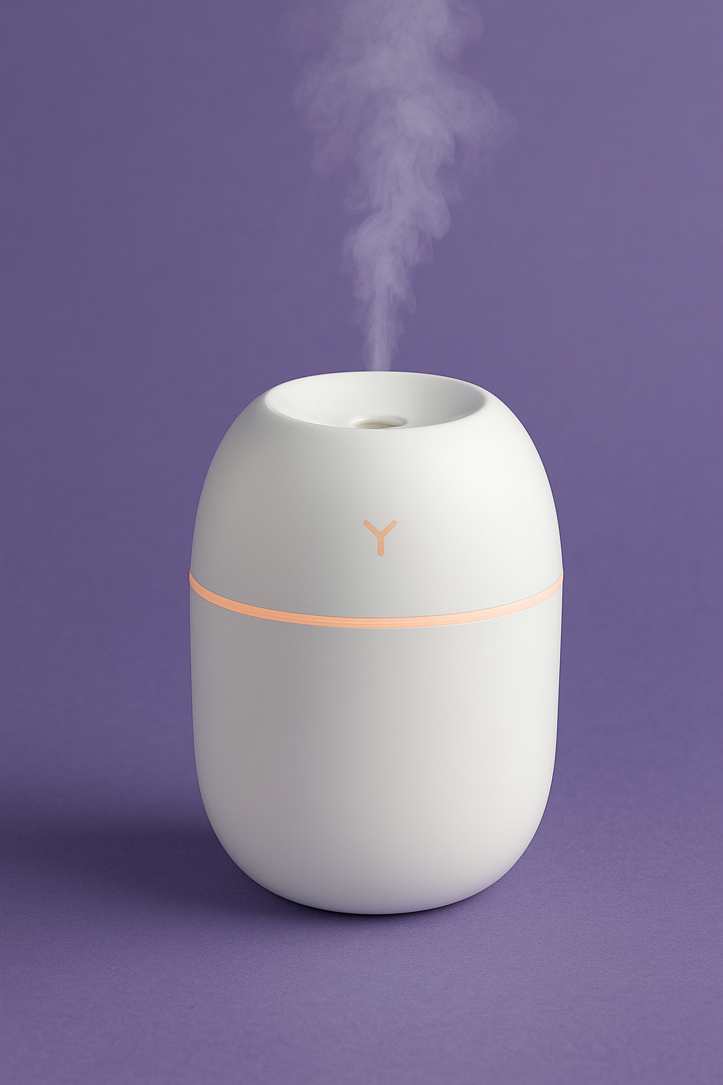 White portable humidifier