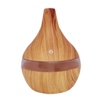 Light wood look humidifier and air diffuser